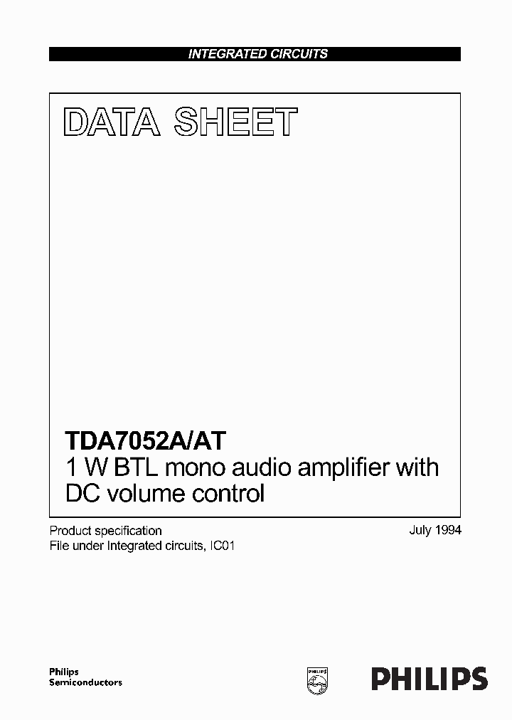 TDA7052AT_192010.PDF Datasheet