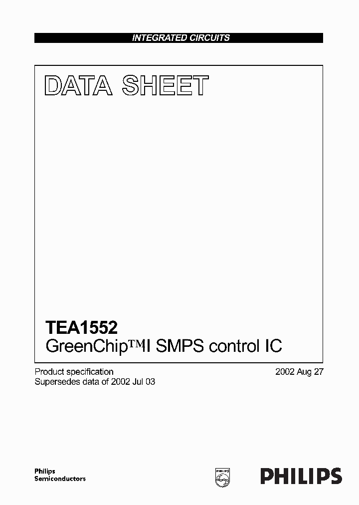 TEA1552T_182798.PDF Datasheet