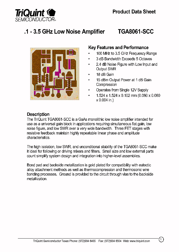 TGA8061_348809.PDF Datasheet