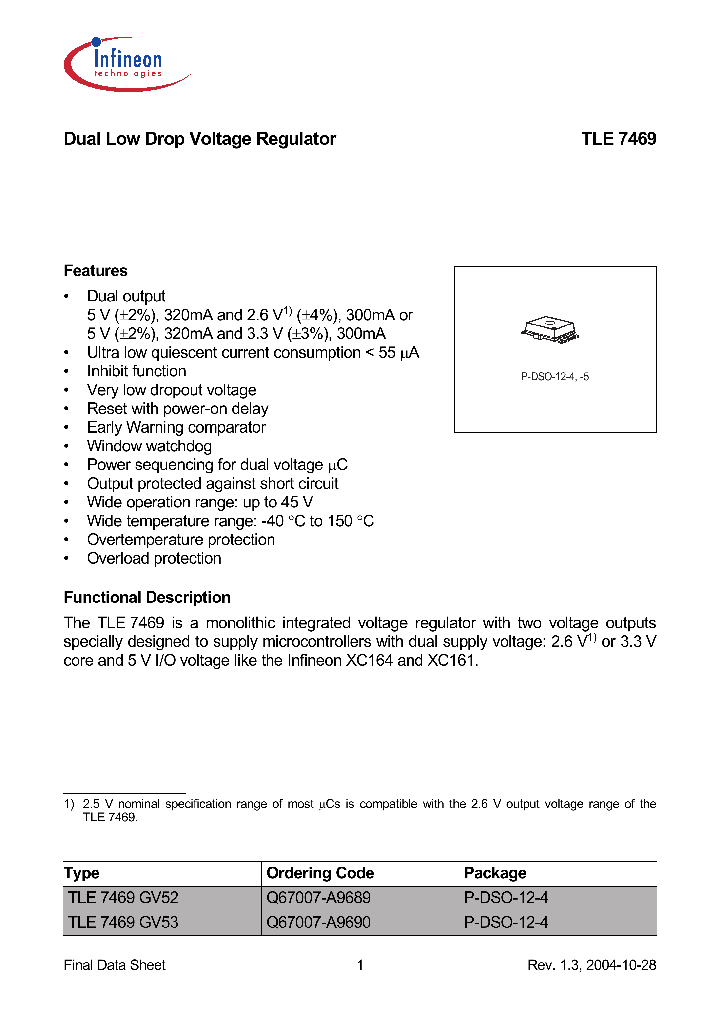 TLE7469_378523.PDF Datasheet