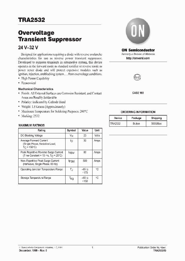 TRA2532_360485.PDF Datasheet