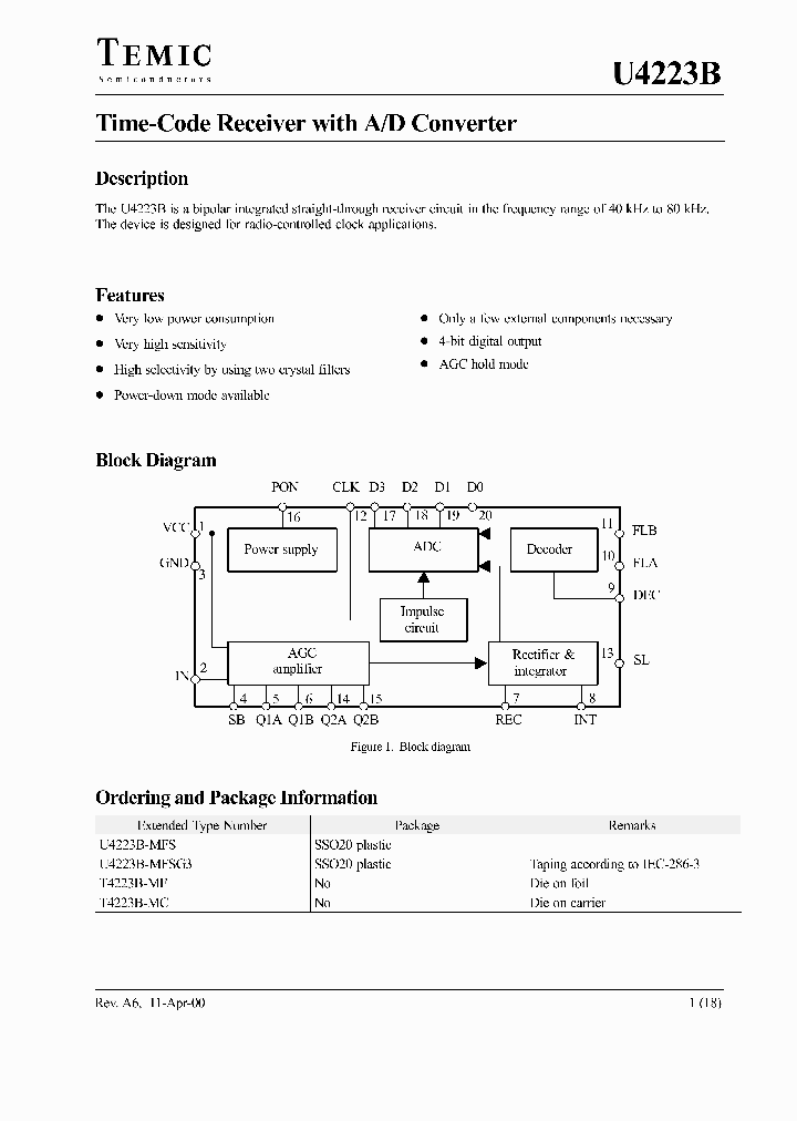 U4223B_355490.PDF Datasheet