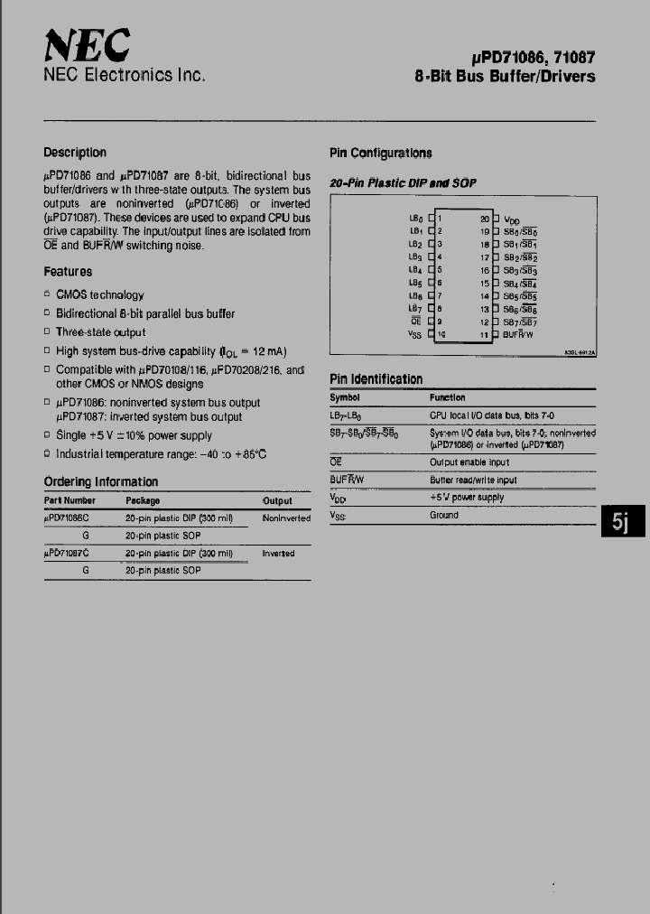 UPD71086_338970.PDF Datasheet