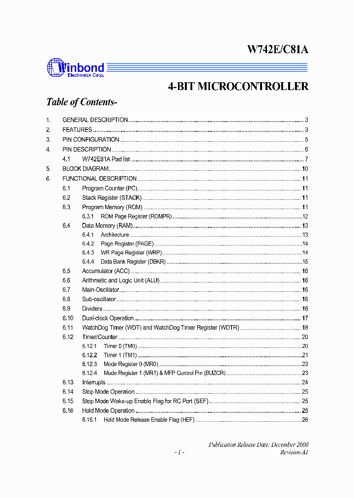 W742S81A_289997.PDF Datasheet