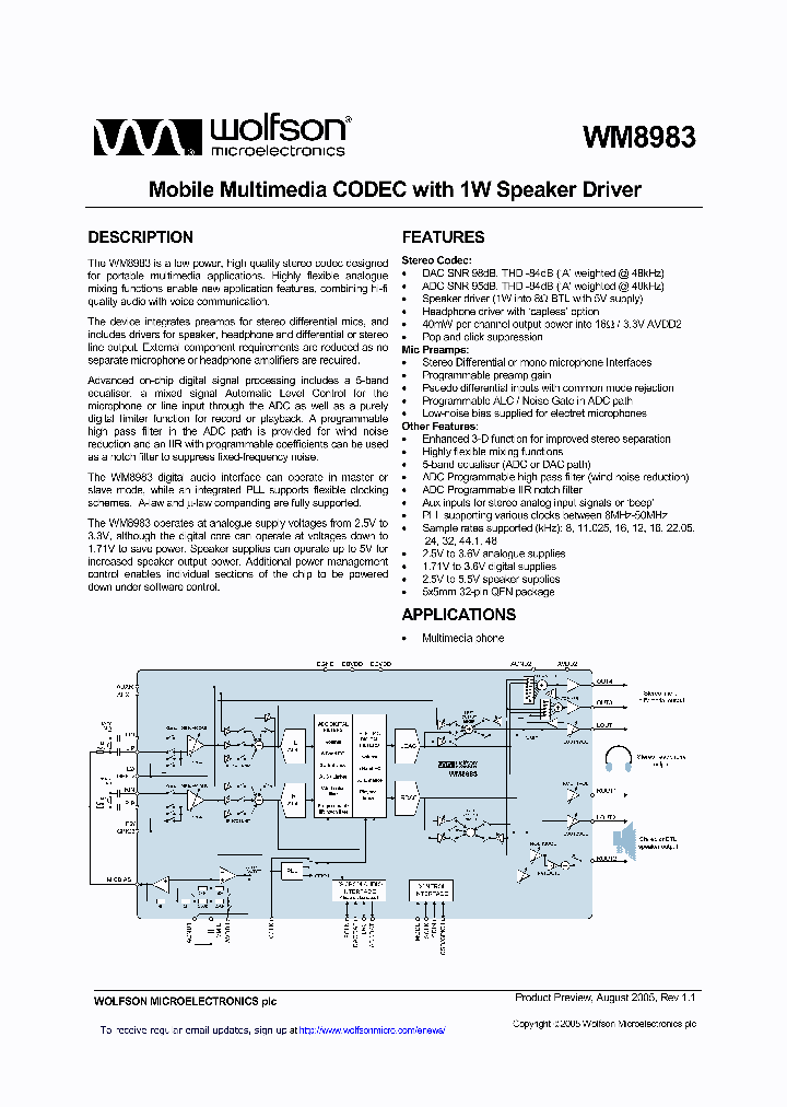 WM8983GEFLR_202259.PDF Datasheet