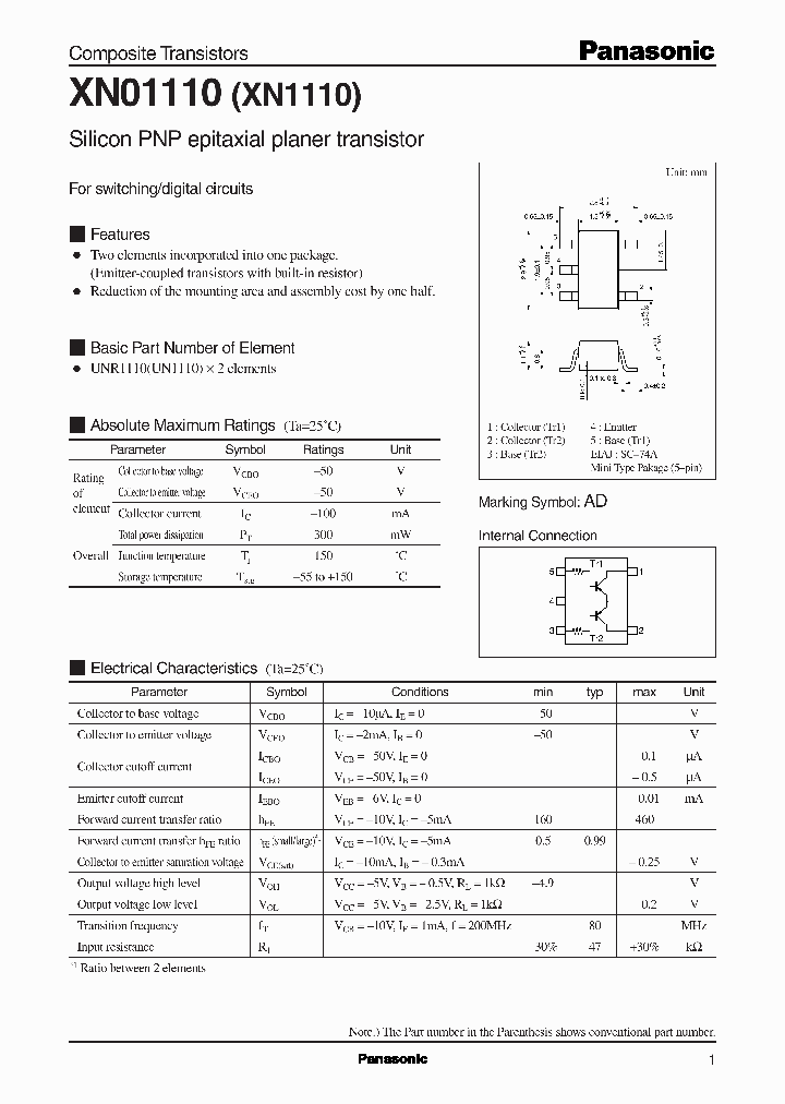 XN1110_310779.PDF Datasheet
