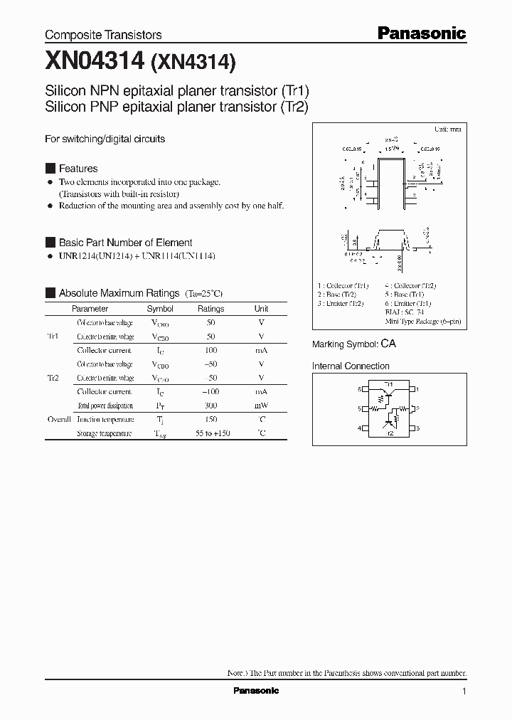 XN04314_329174.PDF Datasheet