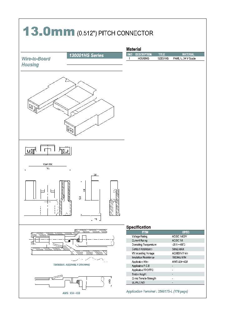 130001HS_401989.PDF Datasheet