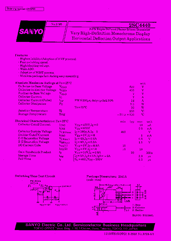 2SC4440_392874.PDF Datasheet