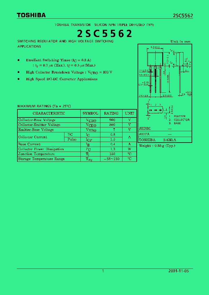 2SC5562_424800.PDF Datasheet