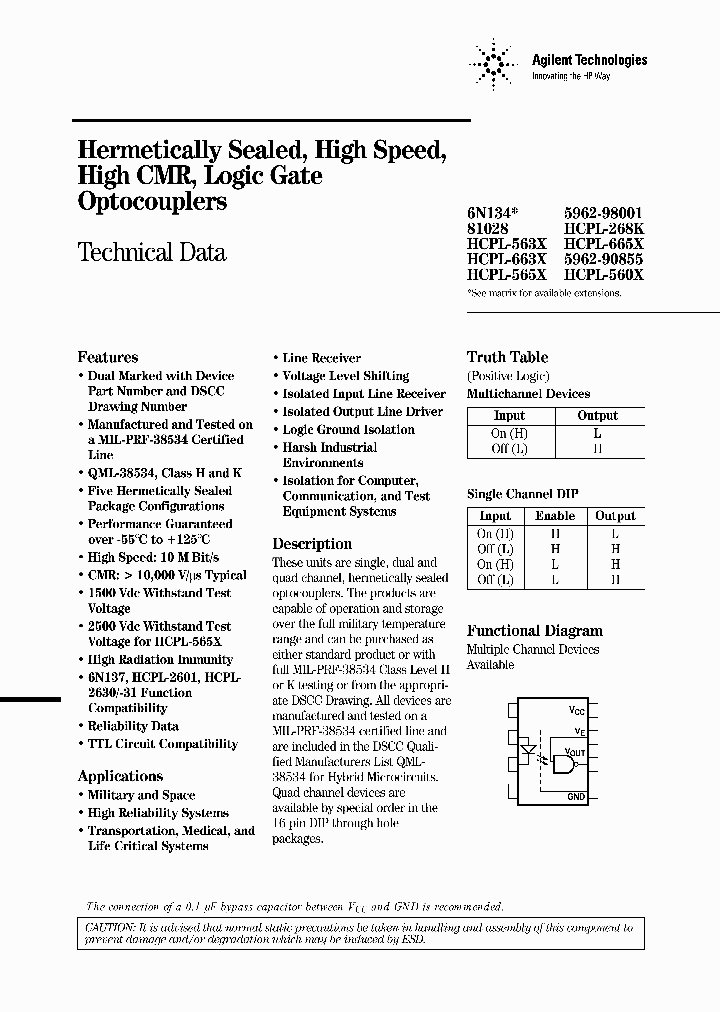 6N134_409255.PDF Datasheet