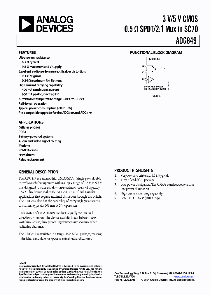 ADG849_413751.PDF Datasheet