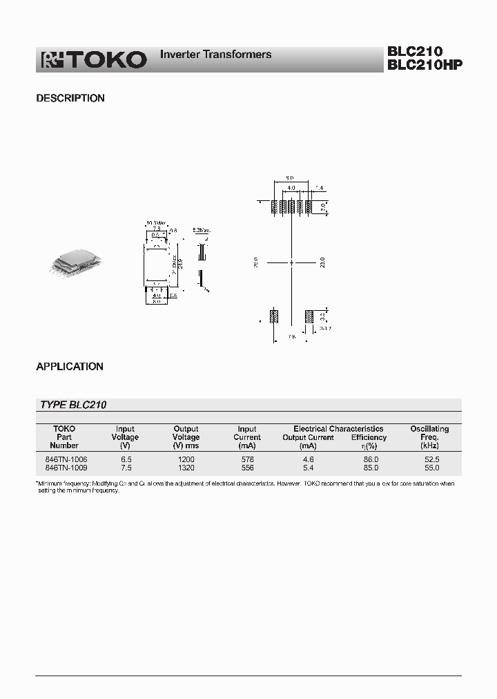 BLC210_420870.PDF Datasheet