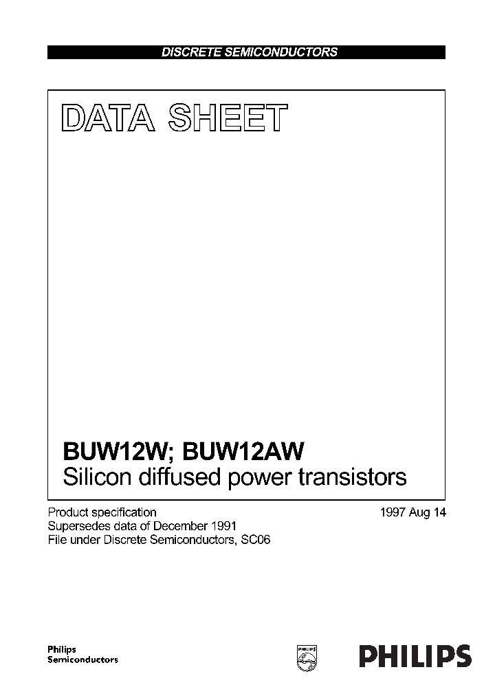 BUW12AW_406142.PDF Datasheet