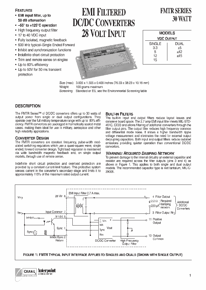 FMTR2805D_405805.PDF Datasheet