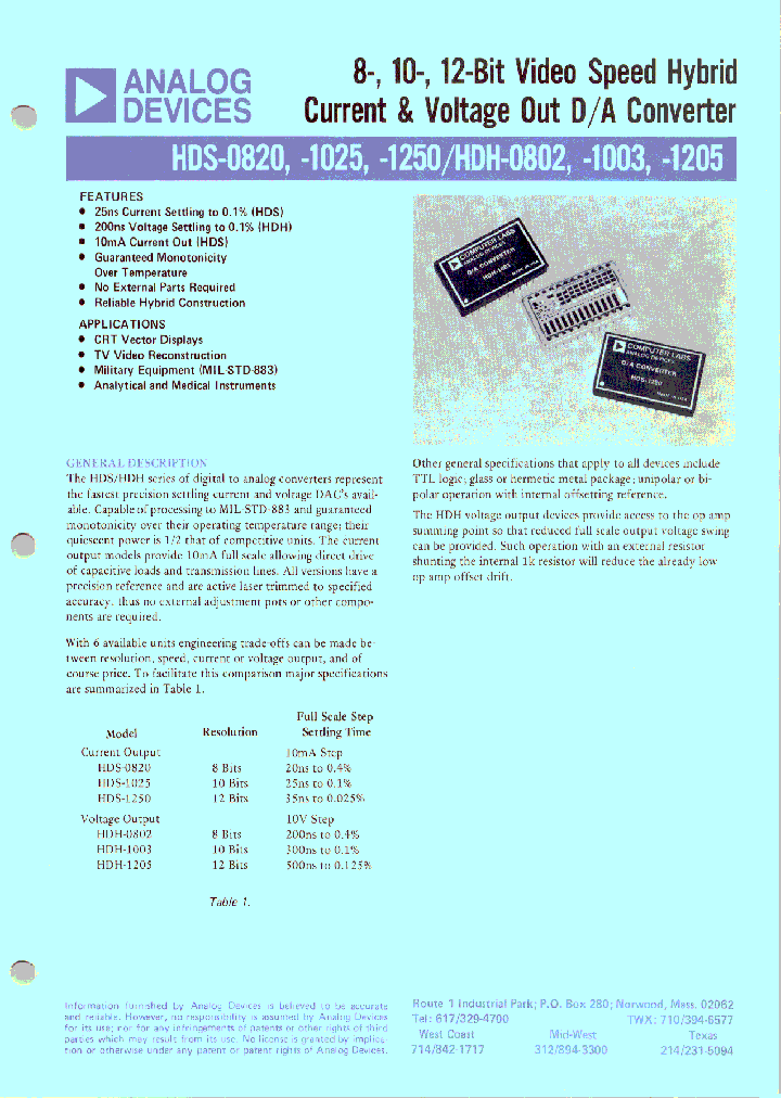 HDS-0820_429099.PDF Datasheet