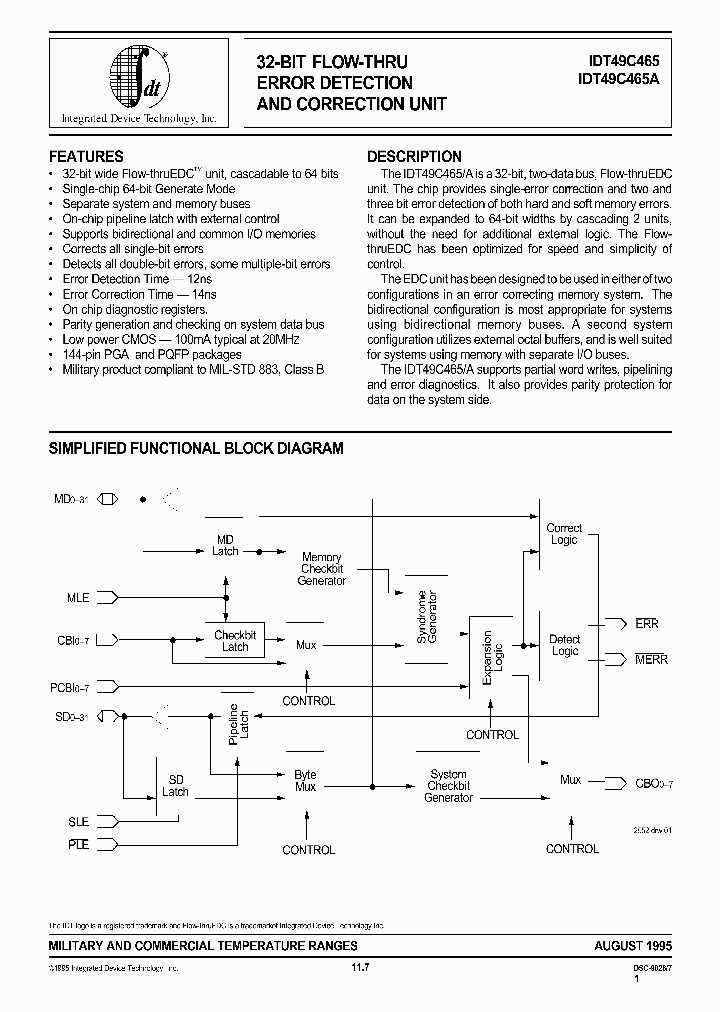 IDT49C465_115083.PDF Datasheet