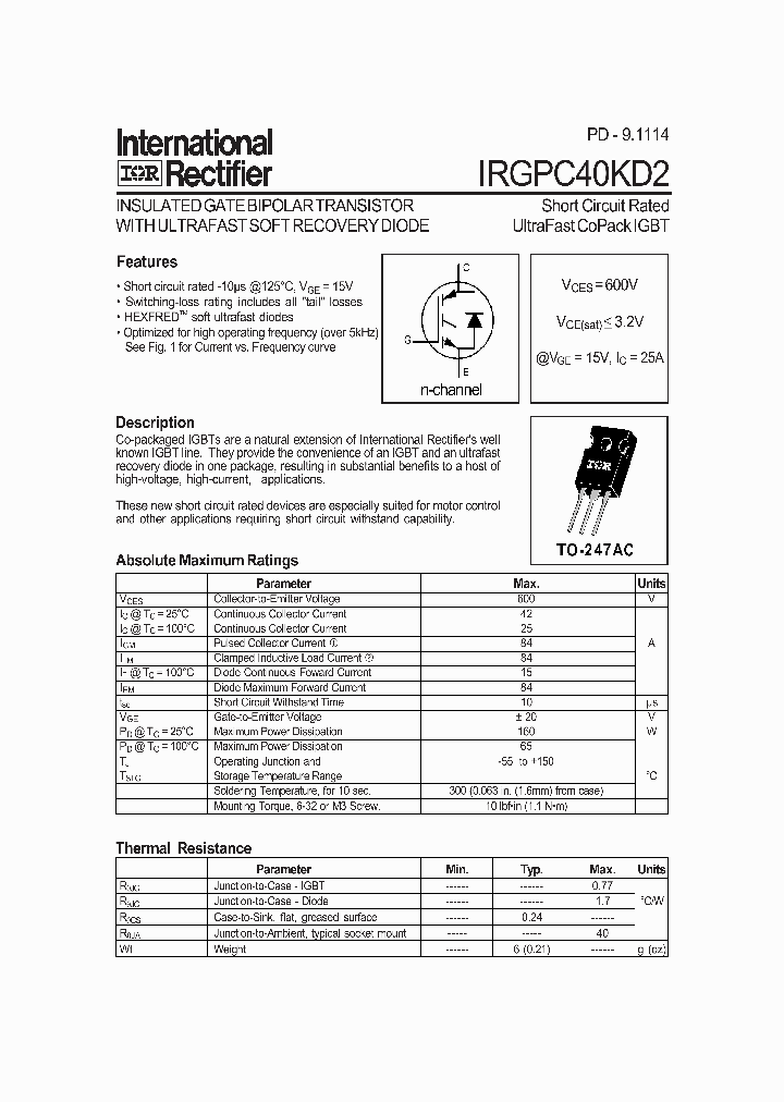 IRGPC40KD2_417234.PDF Datasheet