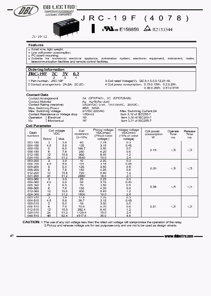 JRC-19F2A24C051_400717.PDF Datasheet