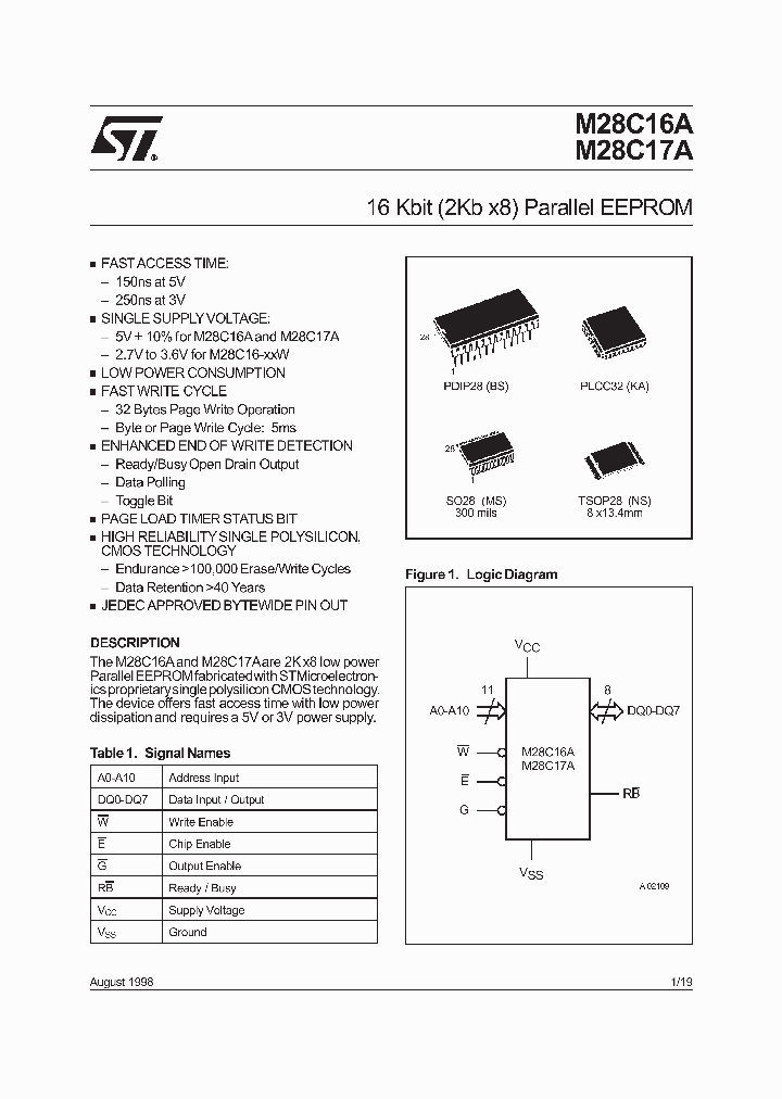 M28C16A-W_388934.PDF Datasheet