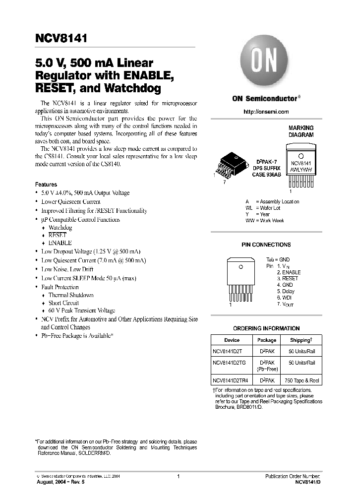 NCV8141D2T_411907.PDF Datasheet