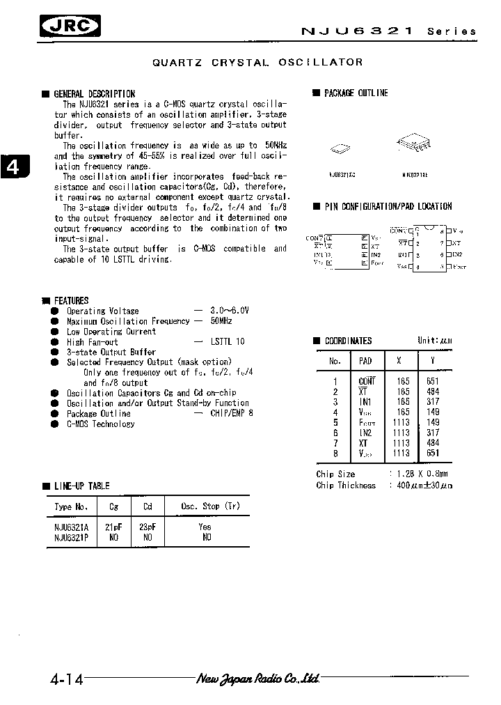 NJU6321P_423739.PDF Datasheet