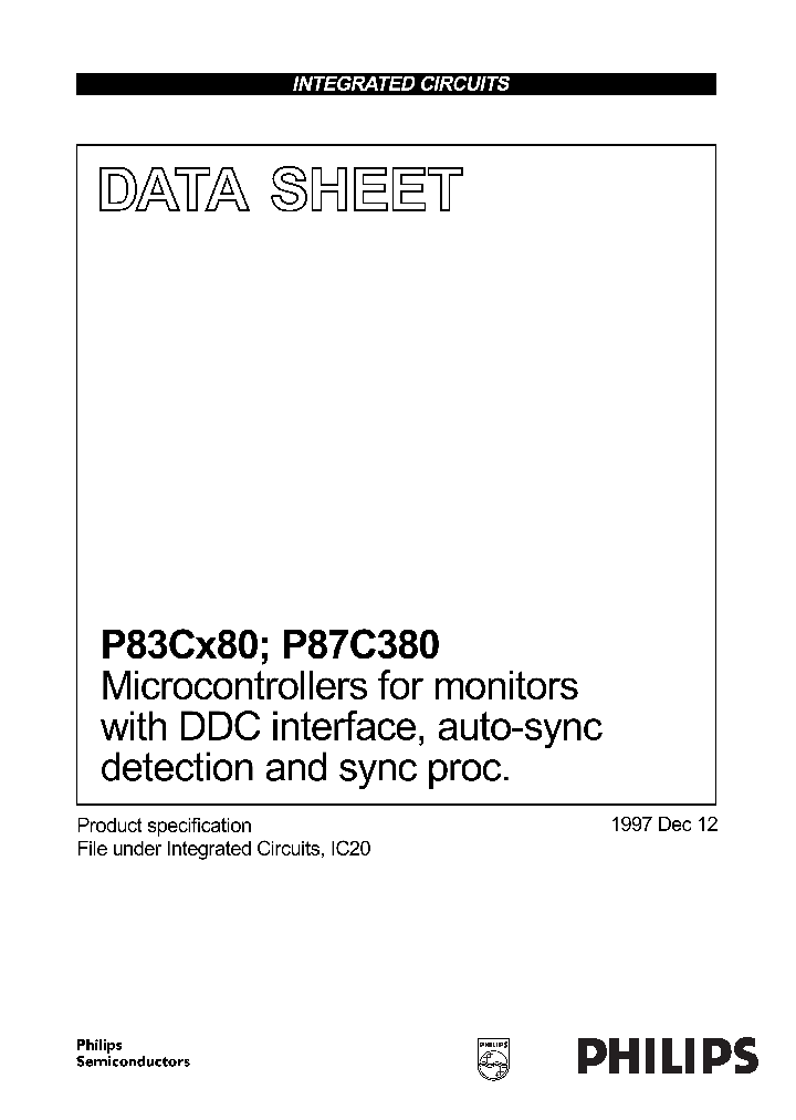 P83C380_134640.PDF Datasheet