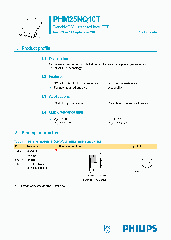 PHM25NQ10T_400344.PDF Datasheet