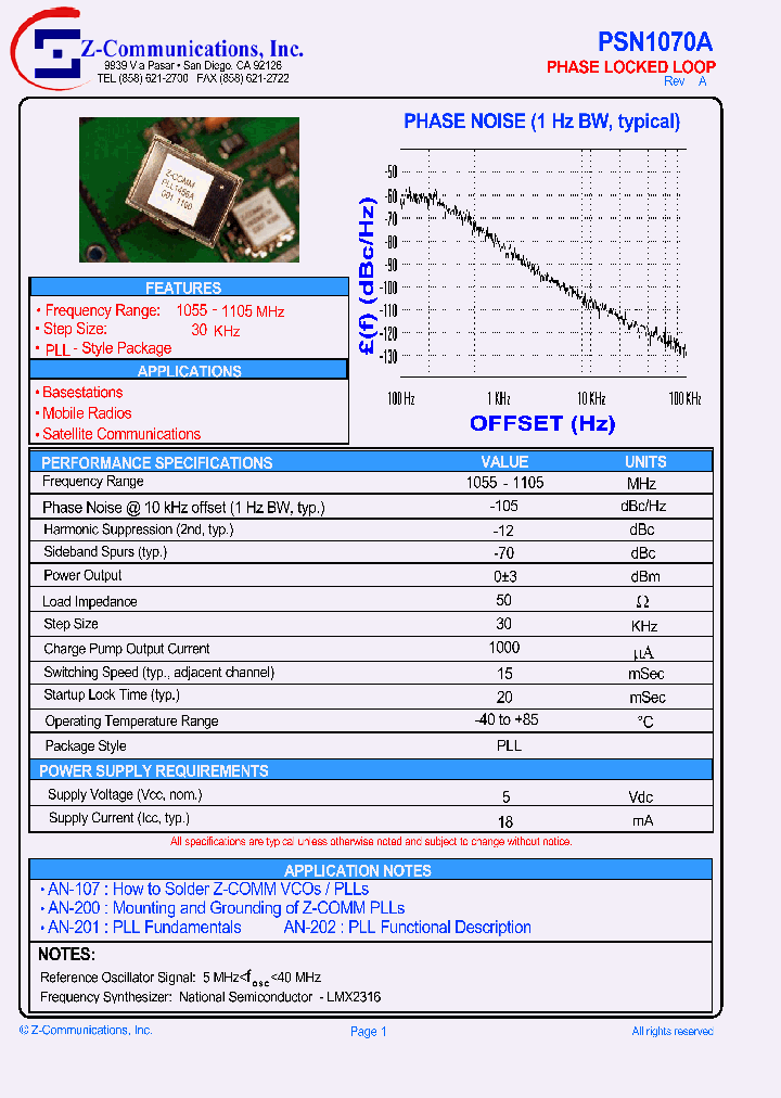 PSN1070A_430580.PDF Datasheet