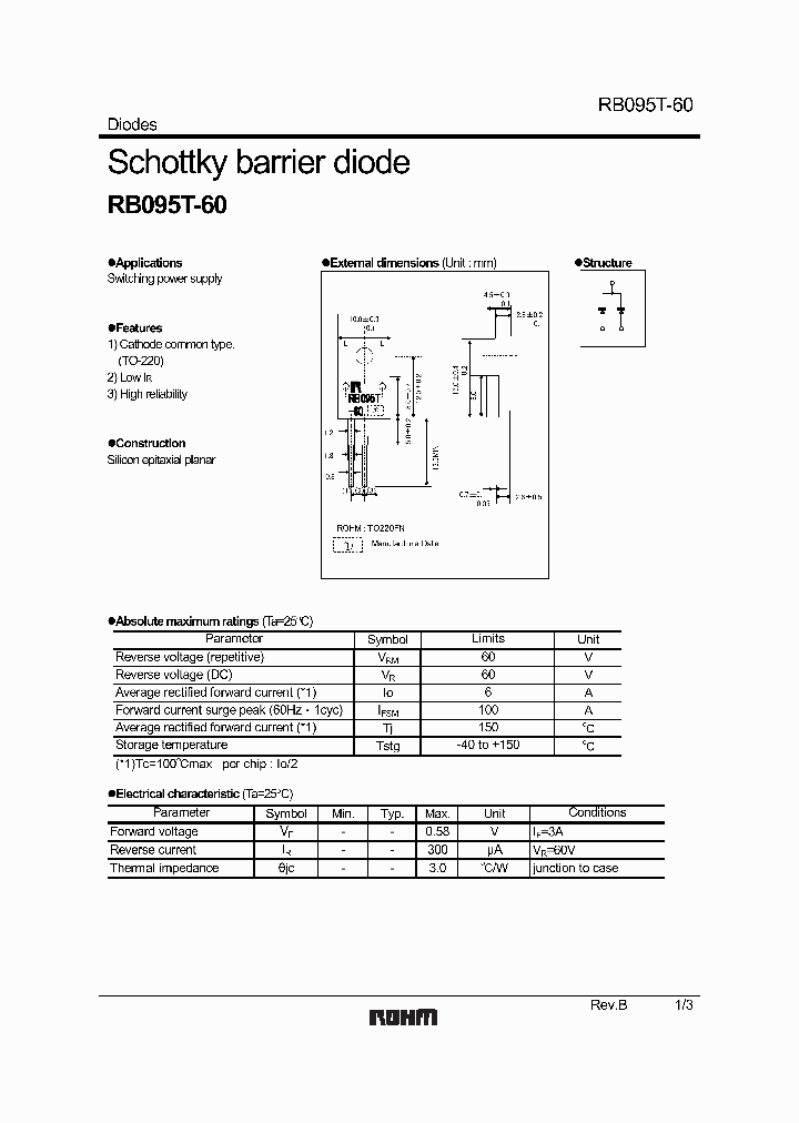 RB095T-60_416809.PDF Datasheet