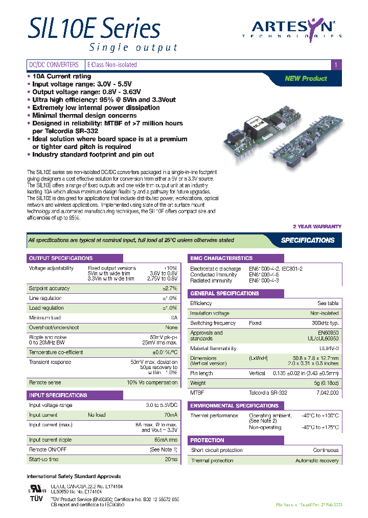 SIL10E_423319.PDF Datasheet