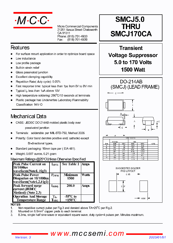 SMCJ36A_414051.PDF Datasheet