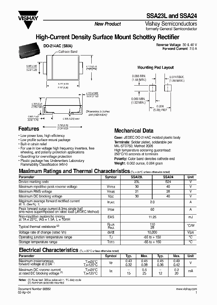 SSA23L_419689.PDF Datasheet