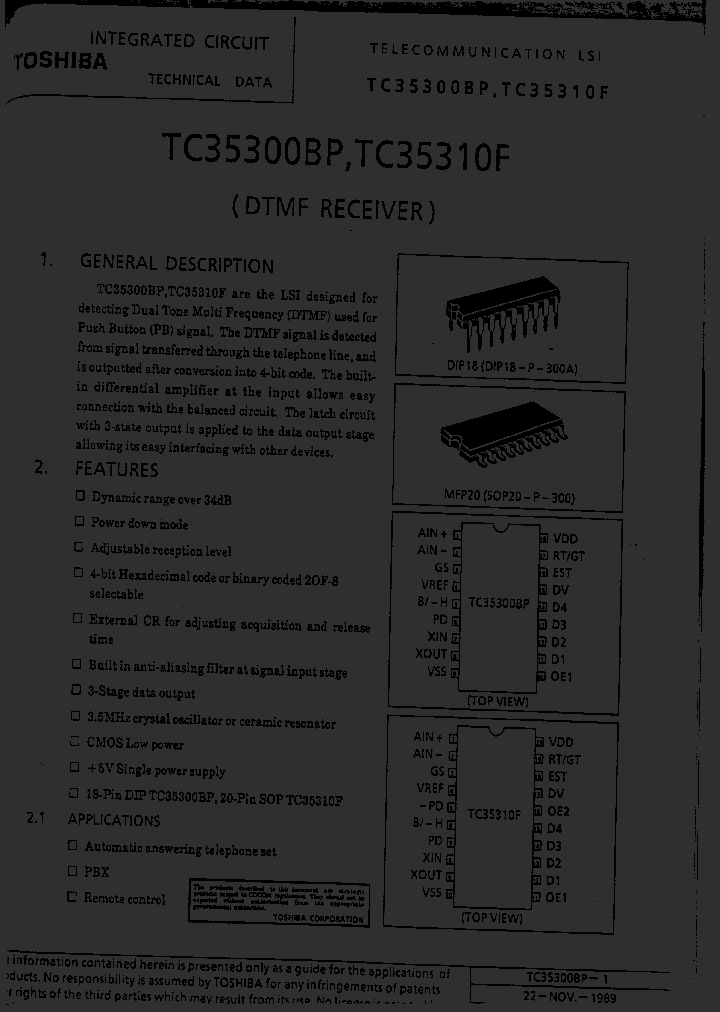 TC35300BP_402778.PDF Datasheet
