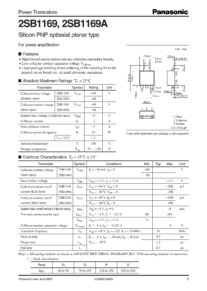 2SB1169_478559.PDF Datasheet