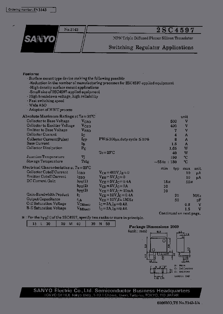 2SC4597_235010.PDF Datasheet