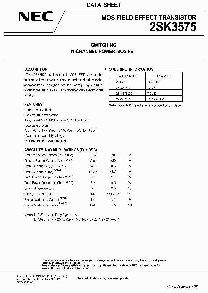 2SK3575_479013.PDF Datasheet