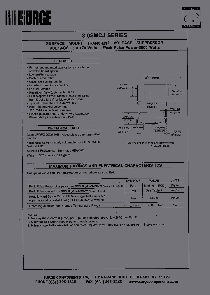 30SMCJ58A_469063.PDF Datasheet