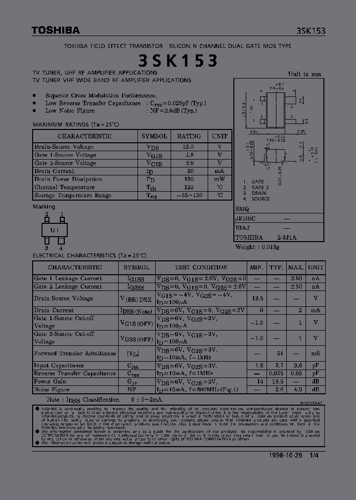 3SK153_470301.PDF Datasheet