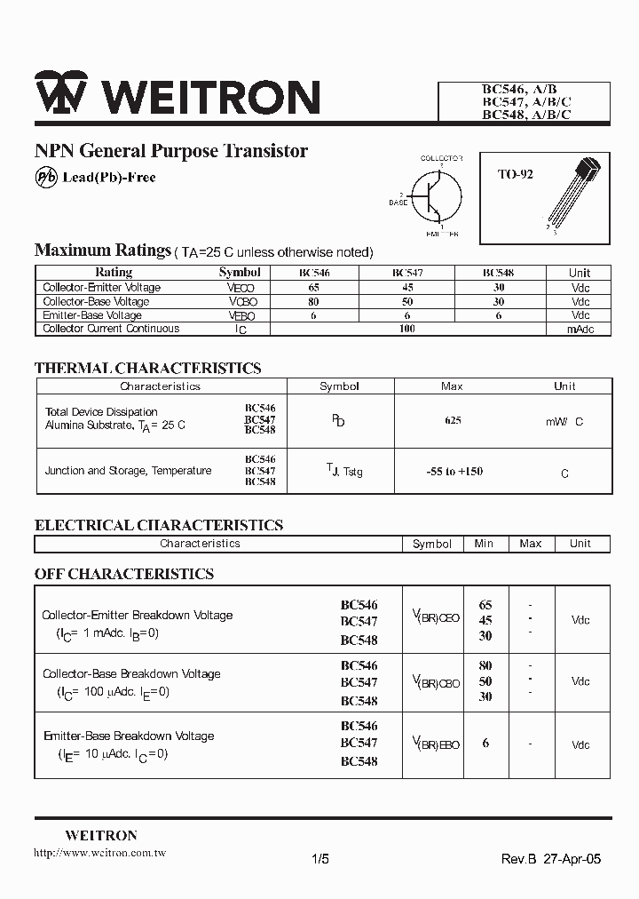 BC547_472083.PDF Datasheet