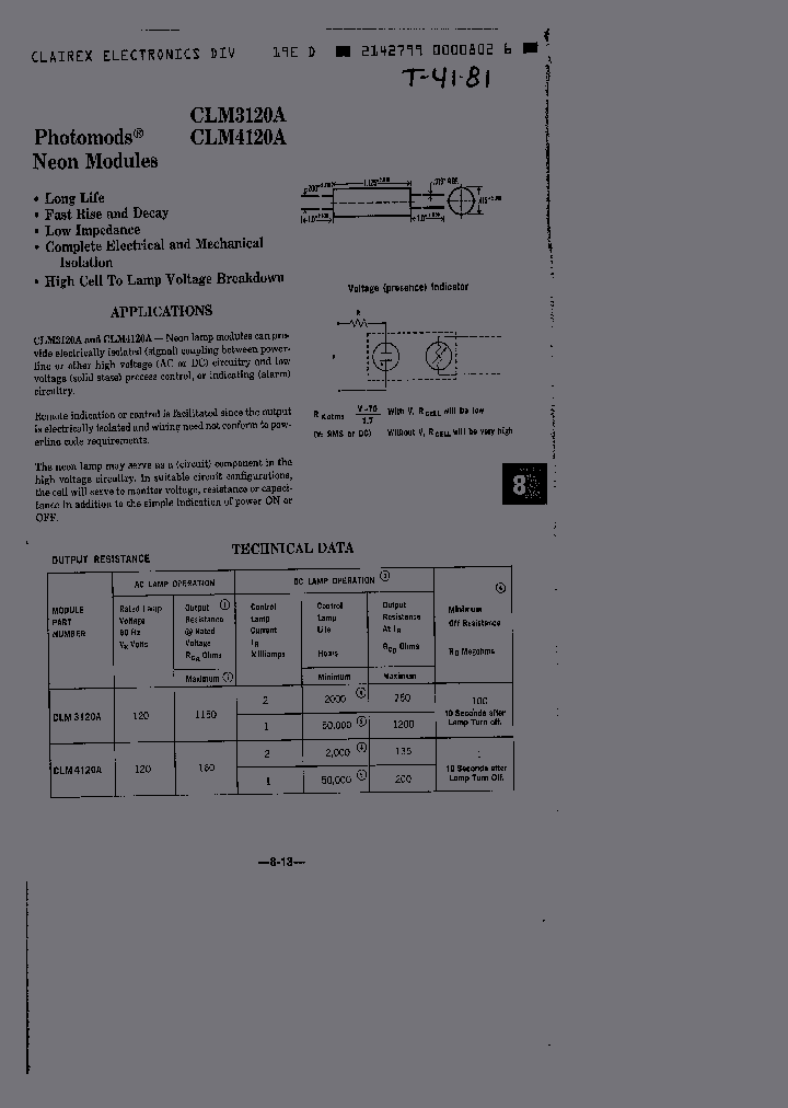 CLM4120A_437245.PDF Datasheet