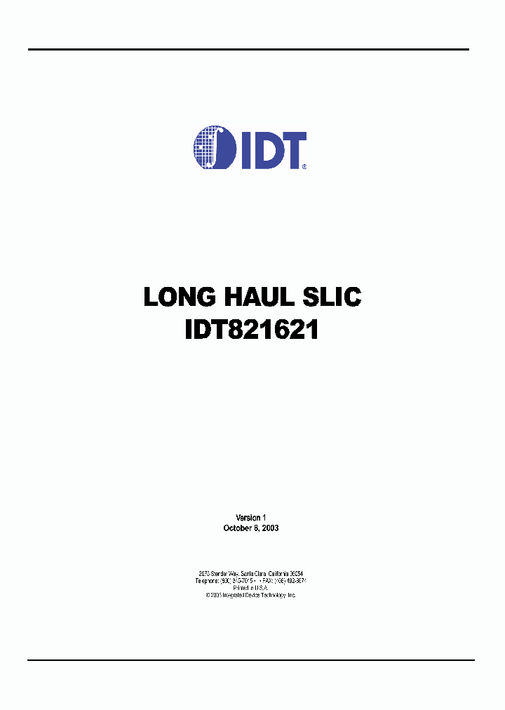 IDT821621J_422585.PDF Datasheet