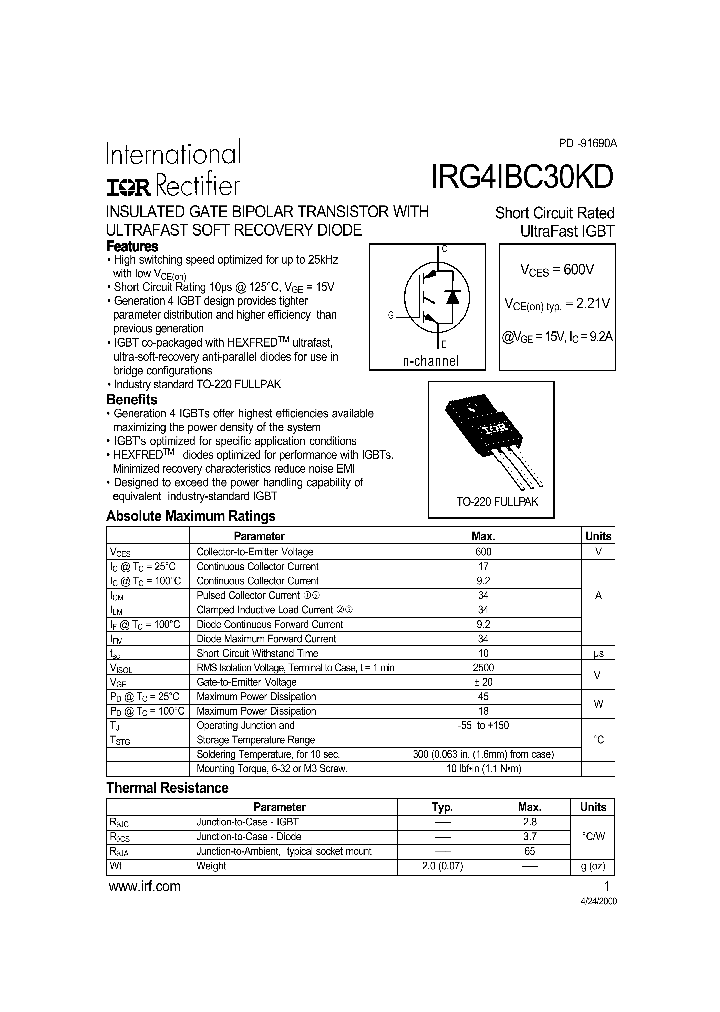 IRG4IBC30KD_467047.PDF Datasheet