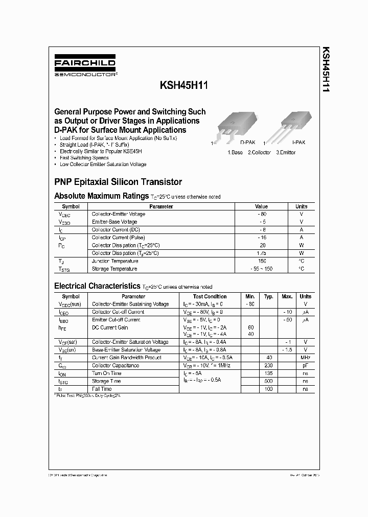 KSH45H11_435851.PDF Datasheet