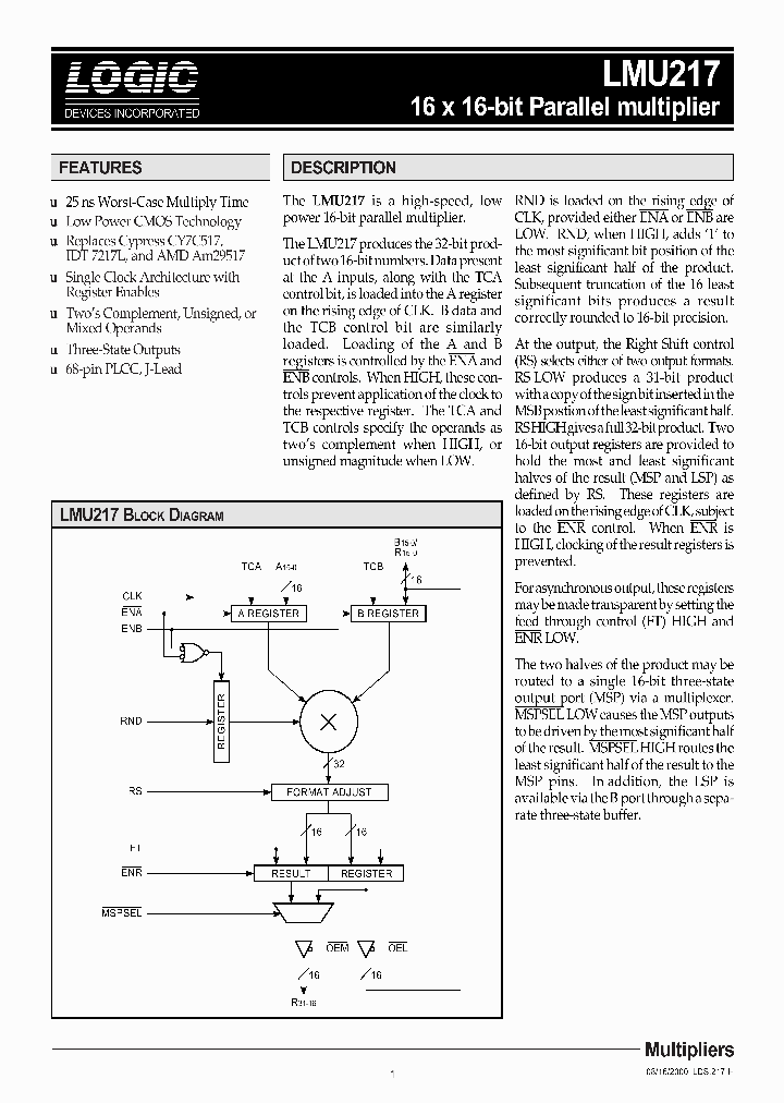 LMU217_62303.PDF Datasheet