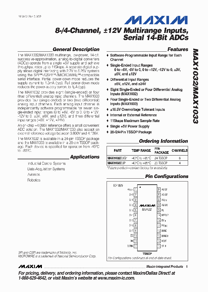 MAX1033_464611.PDF Datasheet