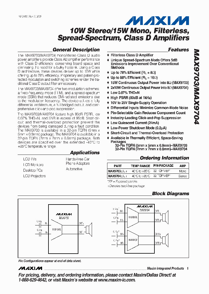 MAX9703-BMAX9704_477361.PDF Datasheet