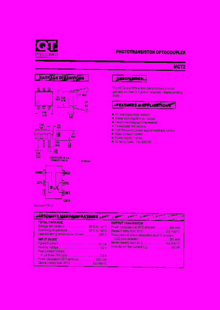 MCT2_470885.PDF Datasheet