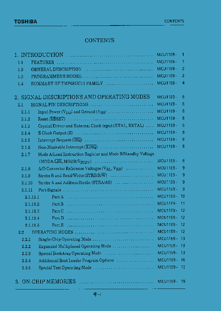 MCU11E9_451975.PDF Datasheet