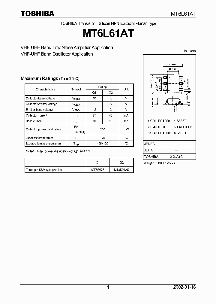 MT6L61AT_477467.PDF Datasheet